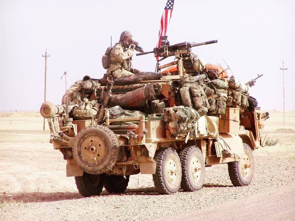 Pinzgauers in Iraq (2003)