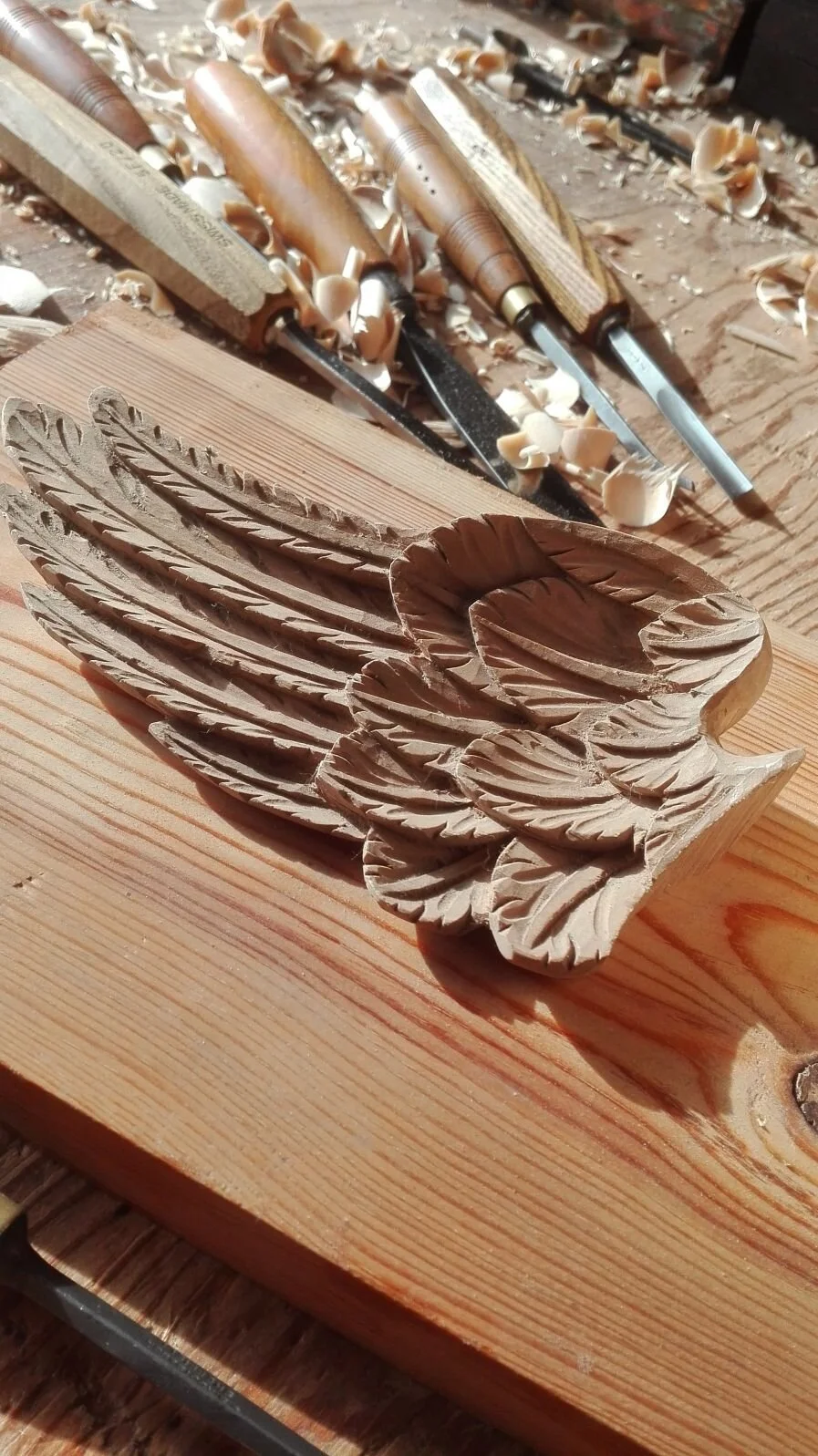 Regency eagle wing for restoration work