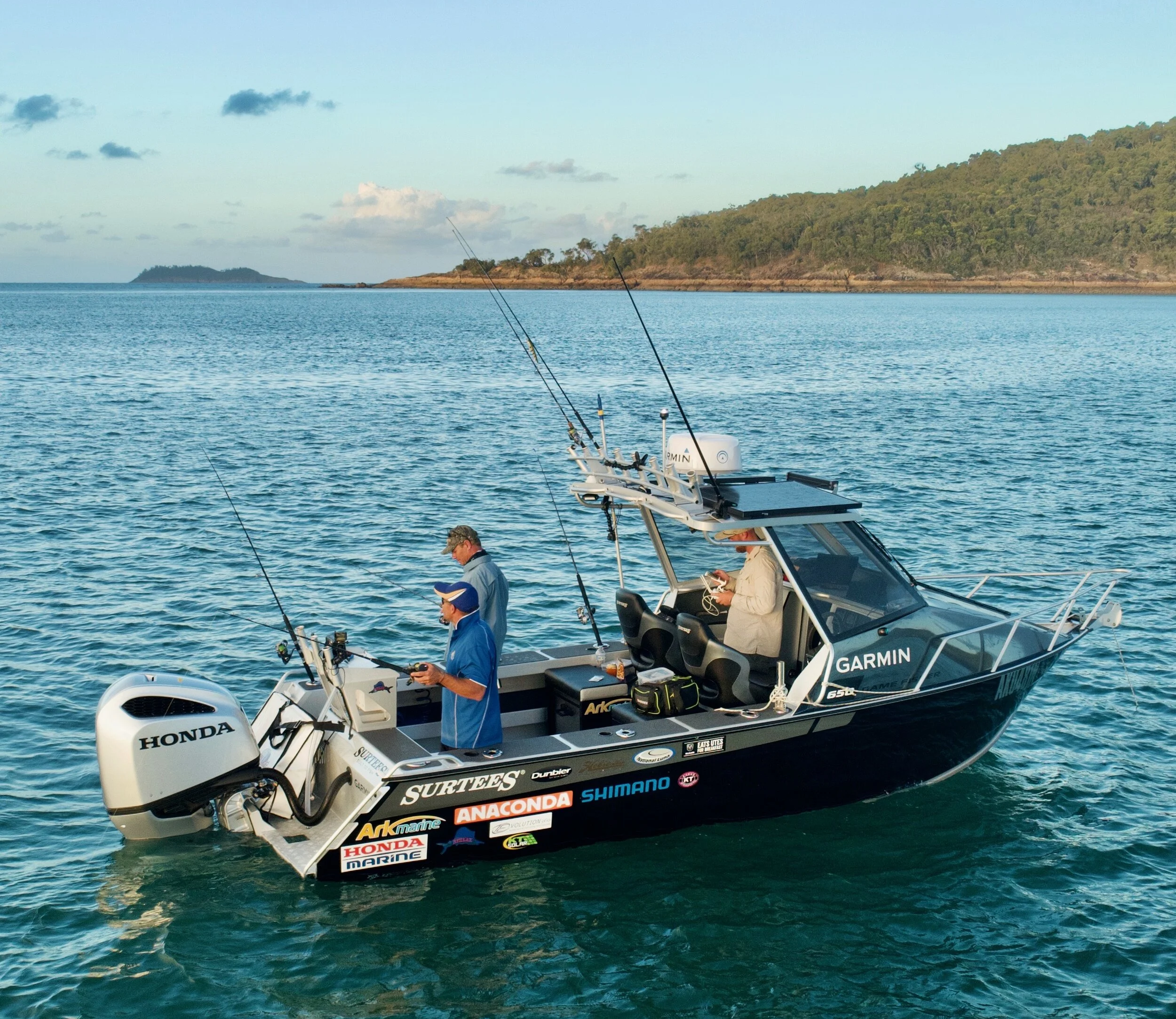 Лодка honda marine