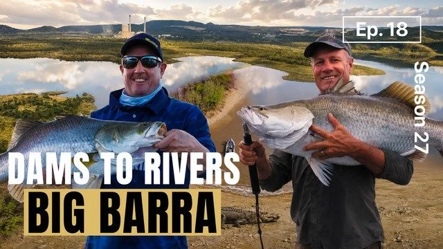 click to watch dams to rivers big barra