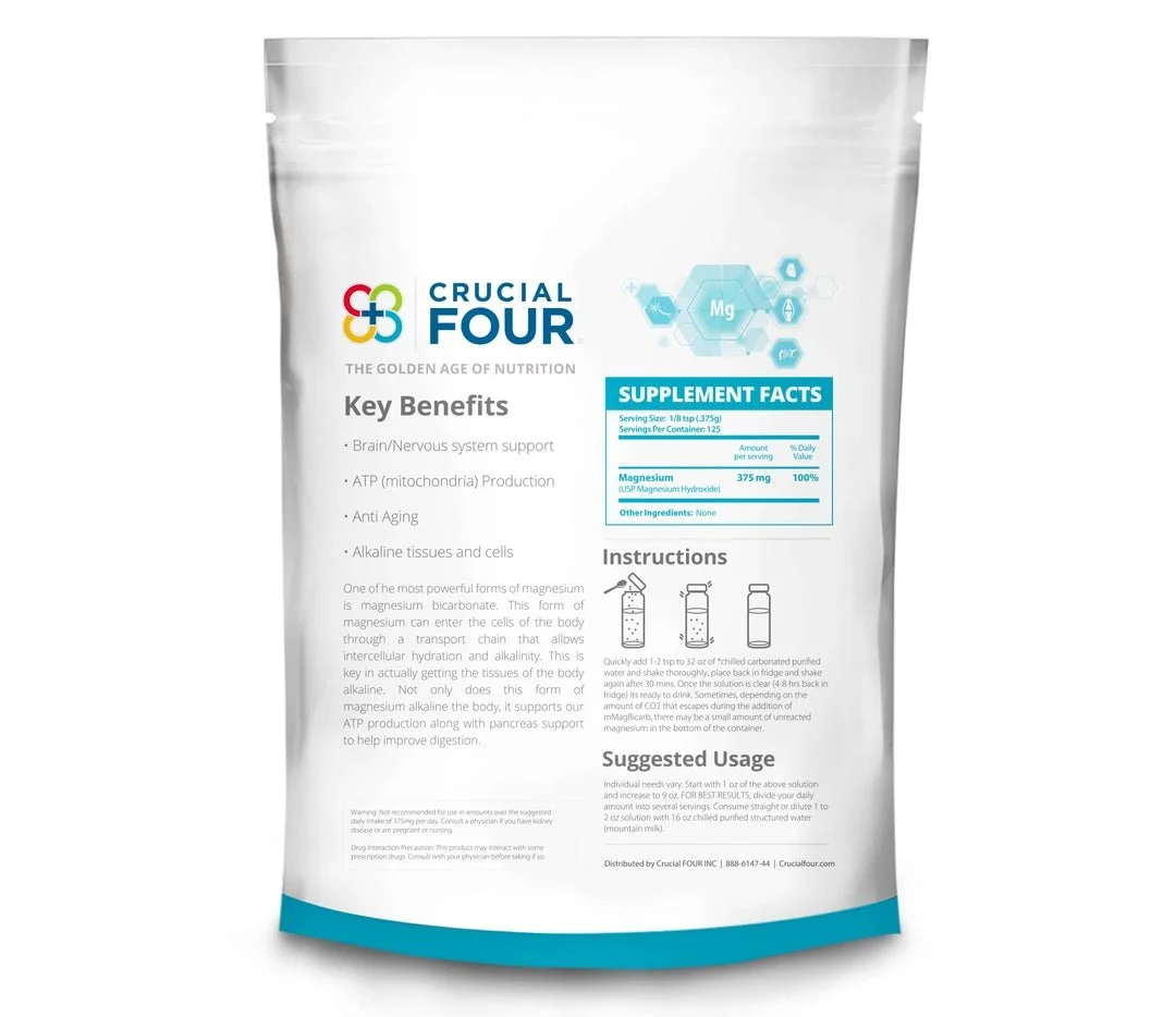 Magnesium Hydroxide by Crucial Four (magnesium bicarbonate recipe