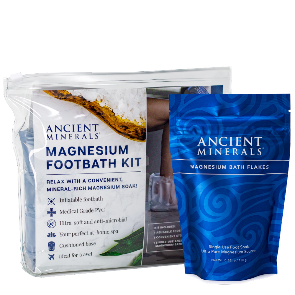 Magnesium Foot Bath Kit by Ancient Minerals Save 15 Live Vitae