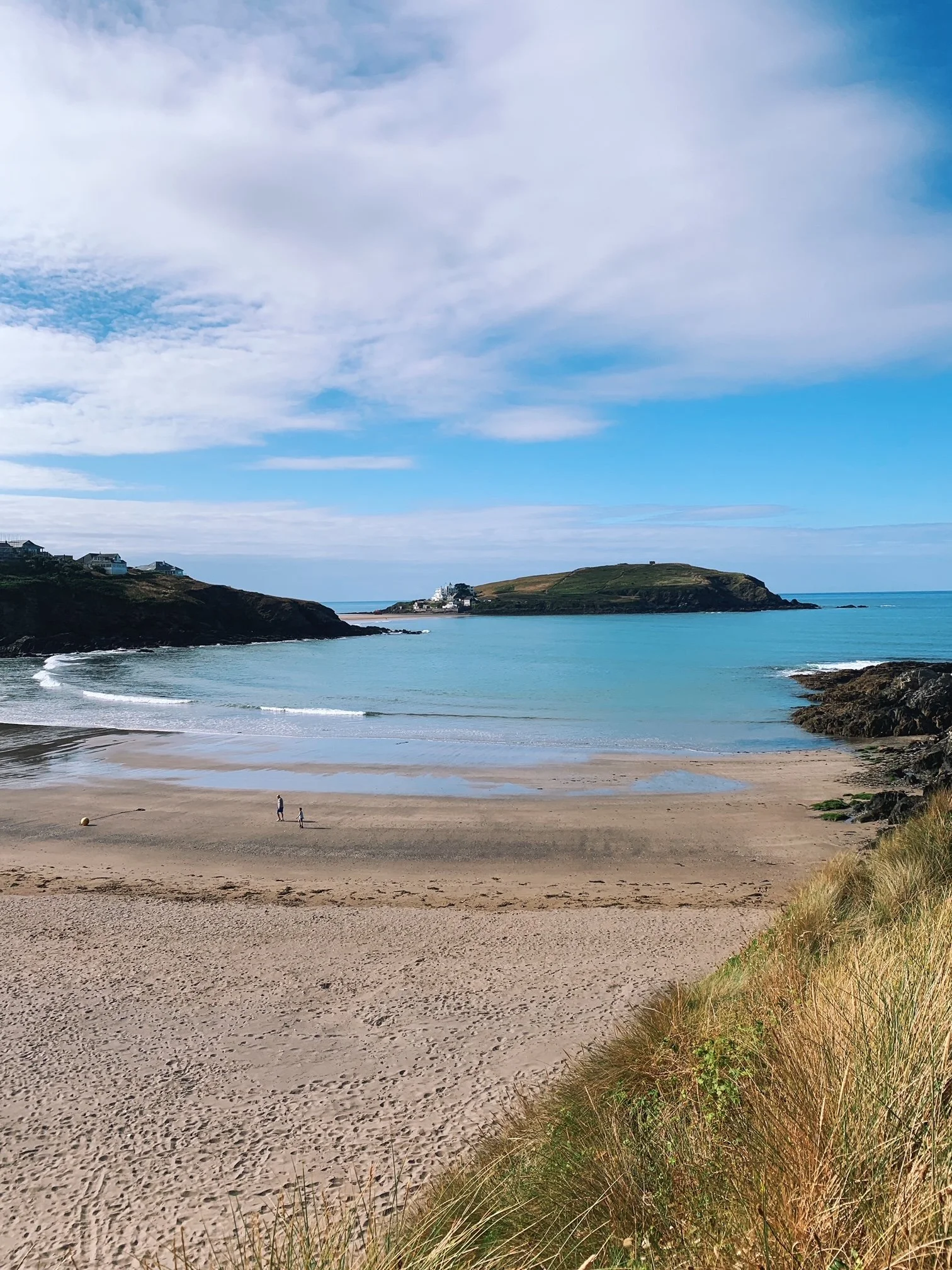 Burgh Island from Challaborough beach