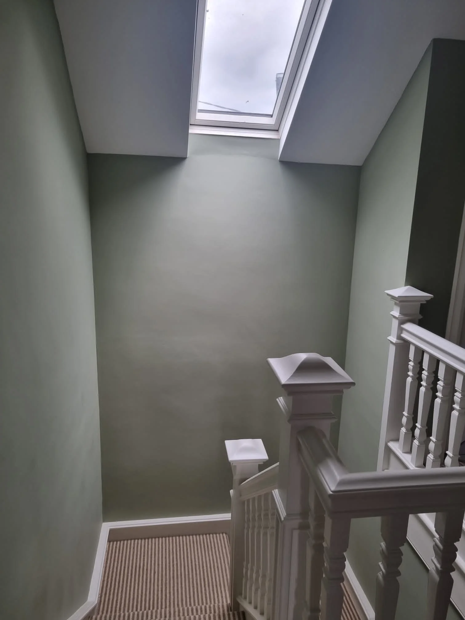 The space where the painting was going to hang