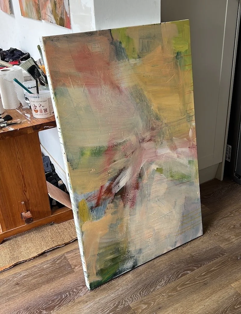 113 x 70 cm canvas that was the ideal size