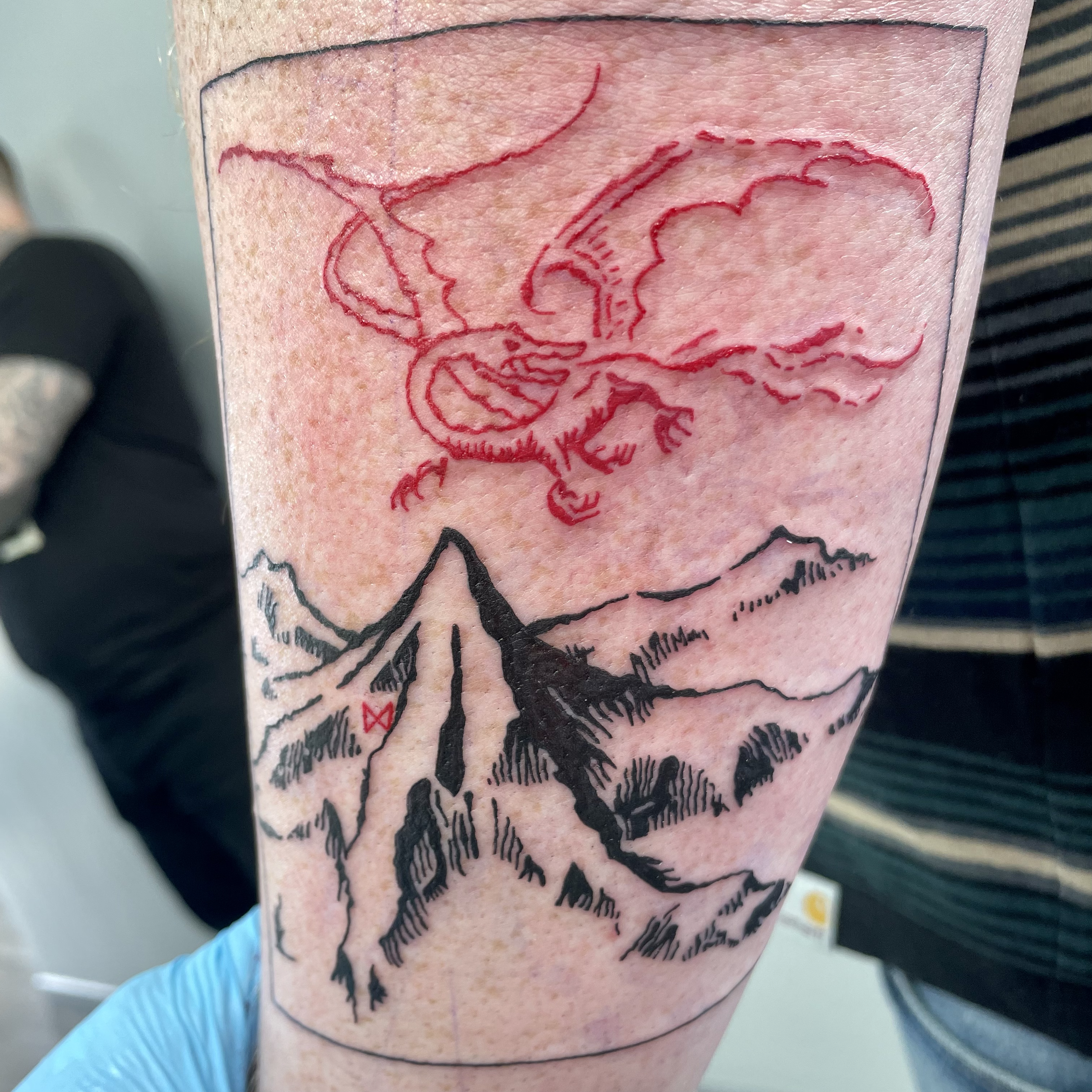 Buy Smaug Tattoo Online In India  Etsy India