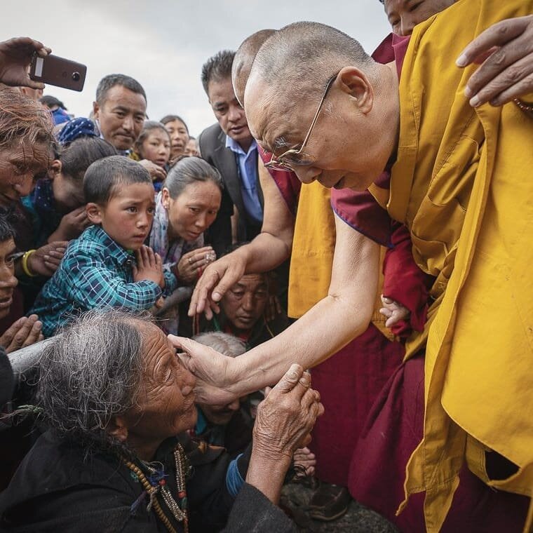 May you continue to inspire me and countless others to be kind, always.

Dear Dalai Lama, happy 86th birthday.

As you say, the prime purpose in this life is to help others. And if we can't help them, at least to not hurt them.

Thank you for the tea