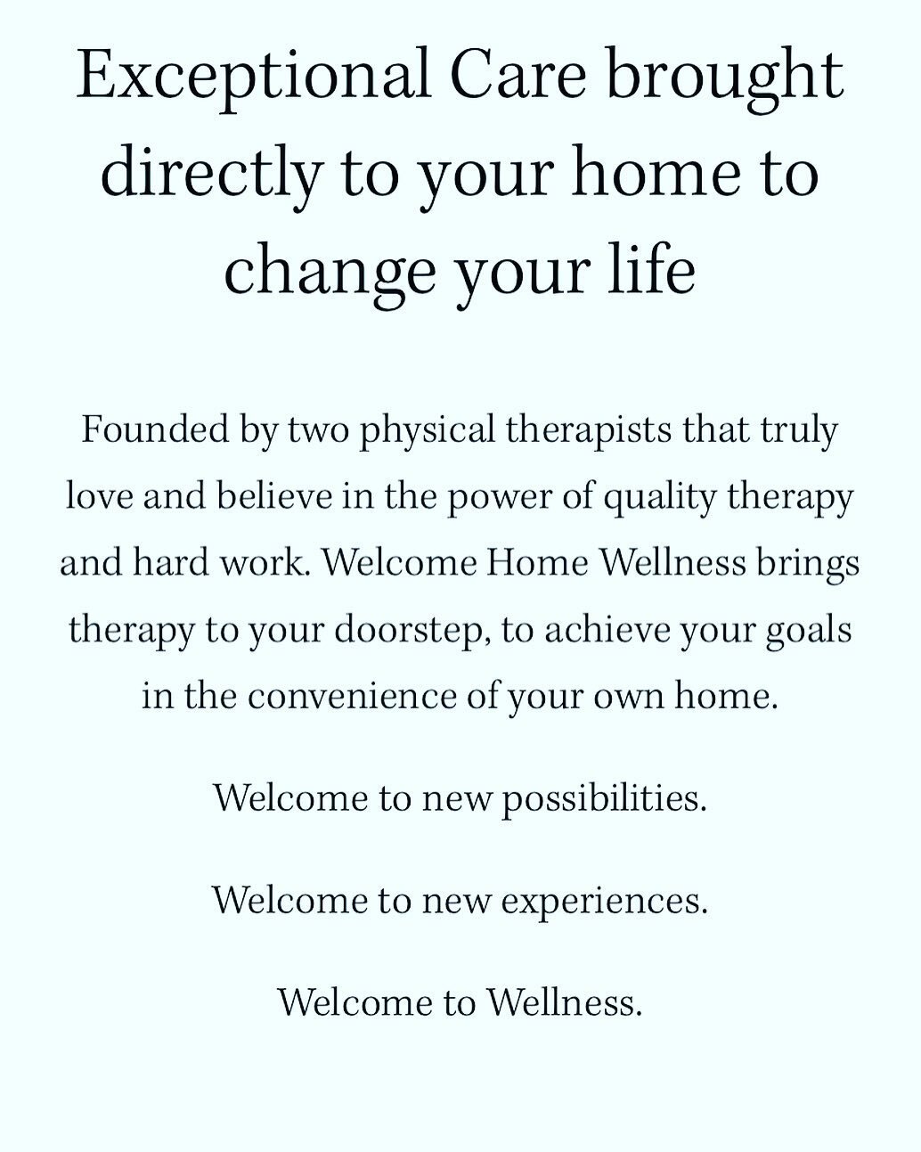 Welcome Home Wellness is ready for our next step, come join us! Now accepting new patients! Check out whwphilly.com