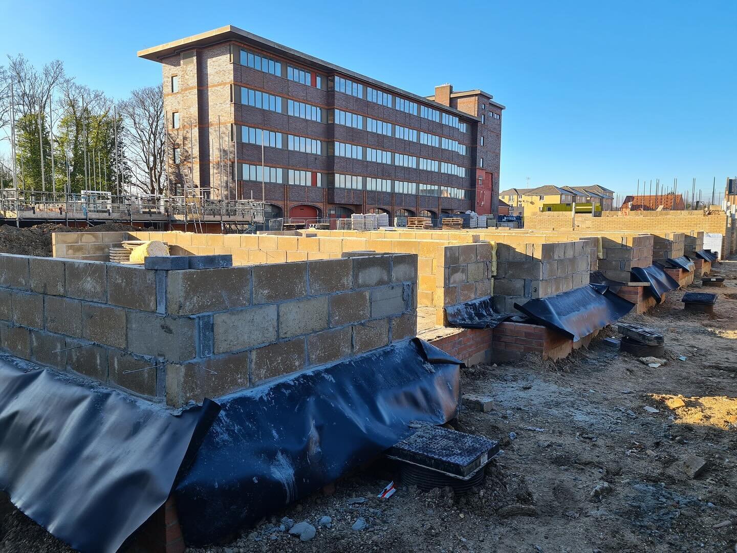 Another site visit complete to view the progress at Bibb Way, Ipswich. We were also lucky enough to get a little bit of sunshine!! 

Contractor: @brooksandwood 

#construction #affordablehousing #newbuildhomes #residentialdesign