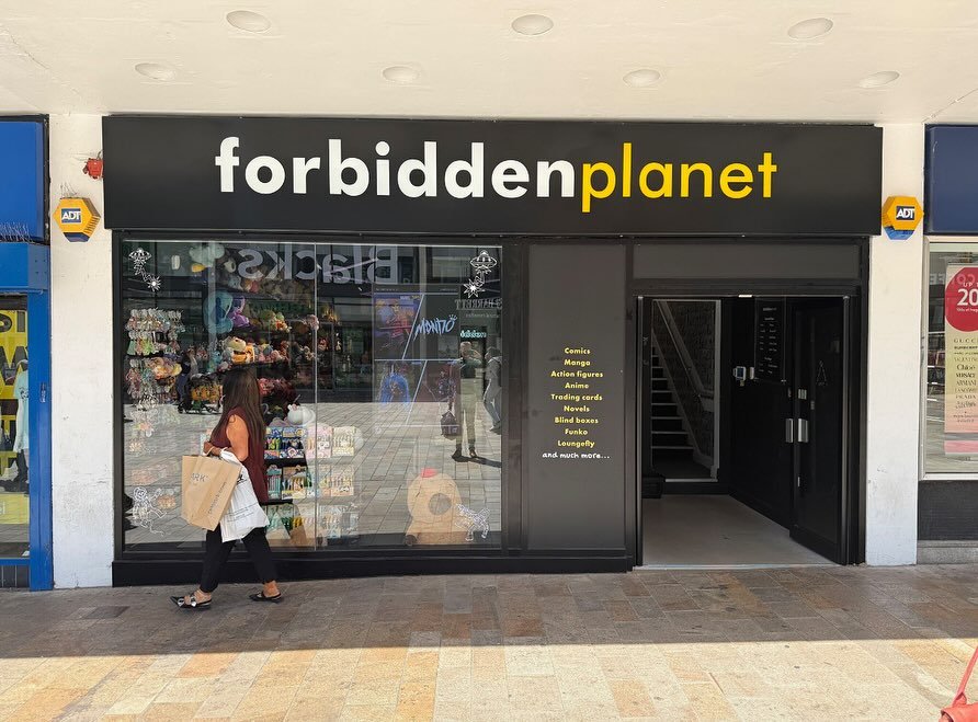 We are pleased to have assisted @forbiddenplanetsheffield with the interior design and construction of their new store on The Moor, Sheffield. The design reflects the growing business of Pop Art, Manga, Funko&nbsp;etc. 

We are also working with Forb