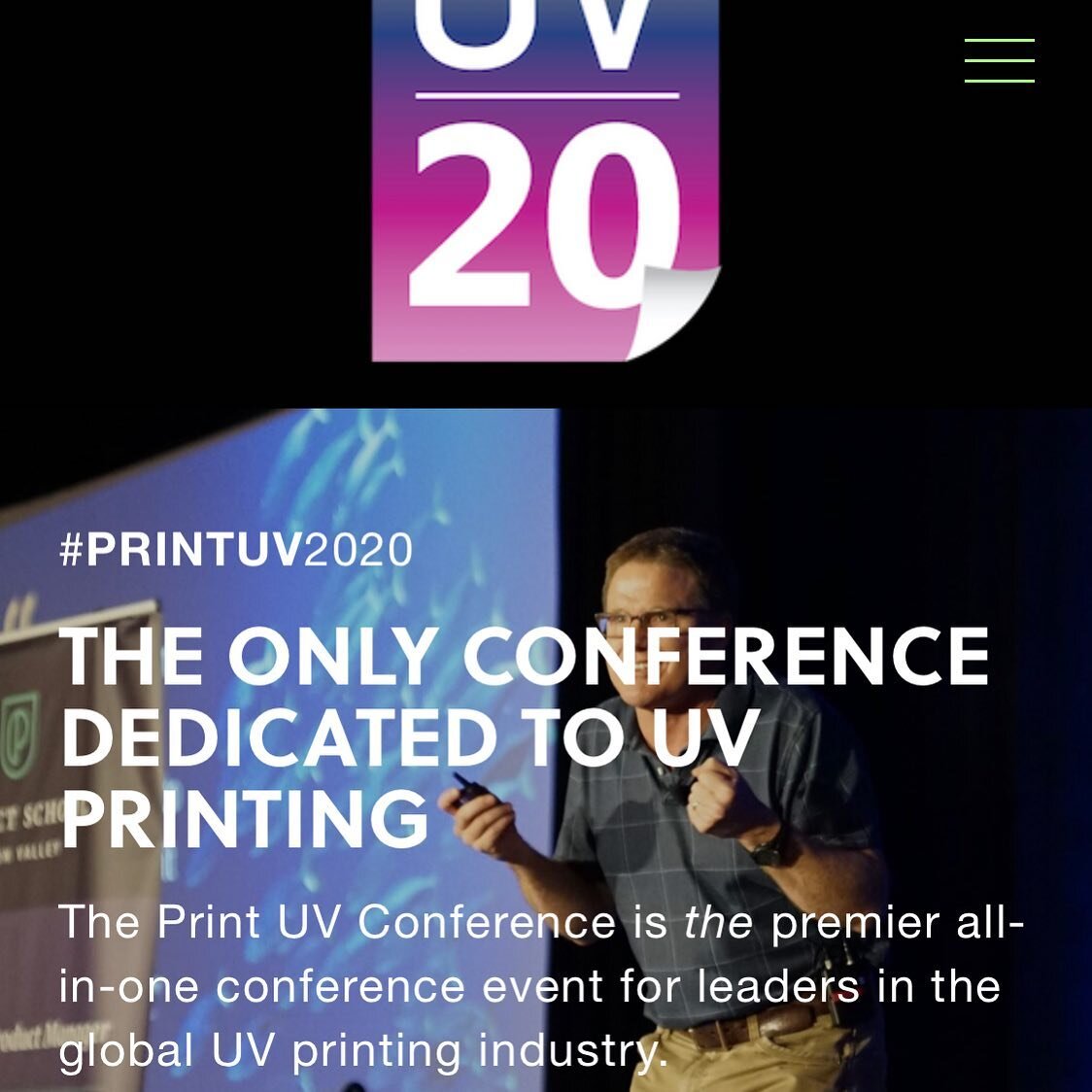 Conference agenda is live! #printuv March 25-27! www.printuv.com