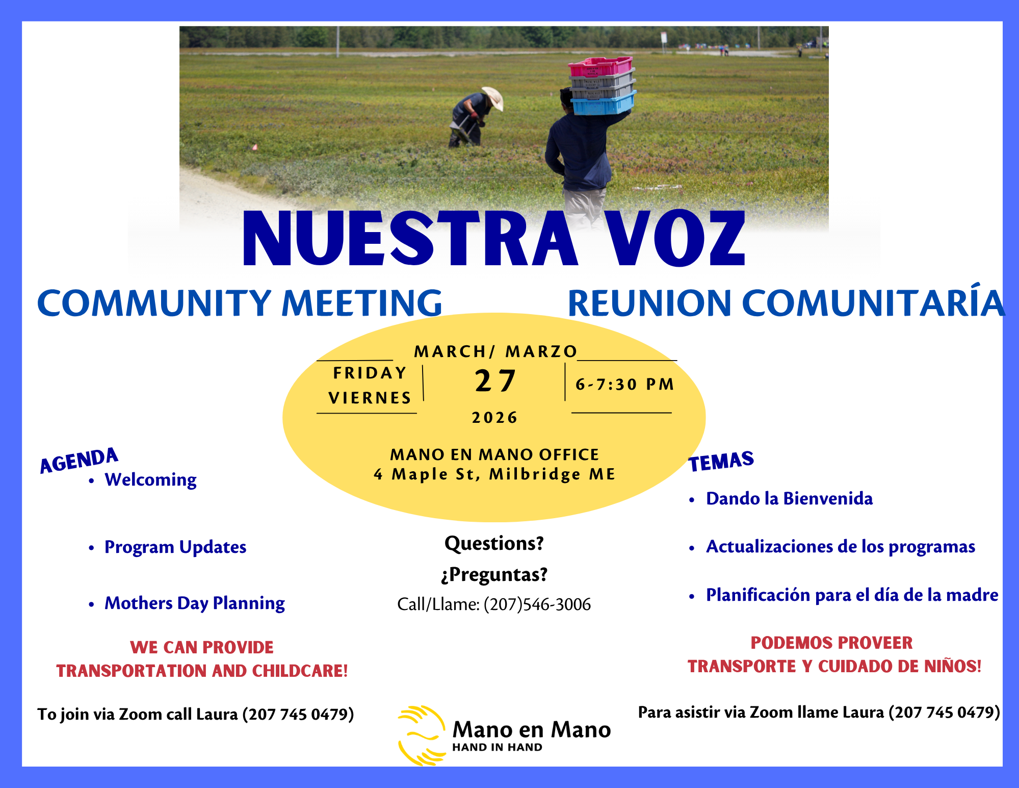 Nuestra Voz Meeting