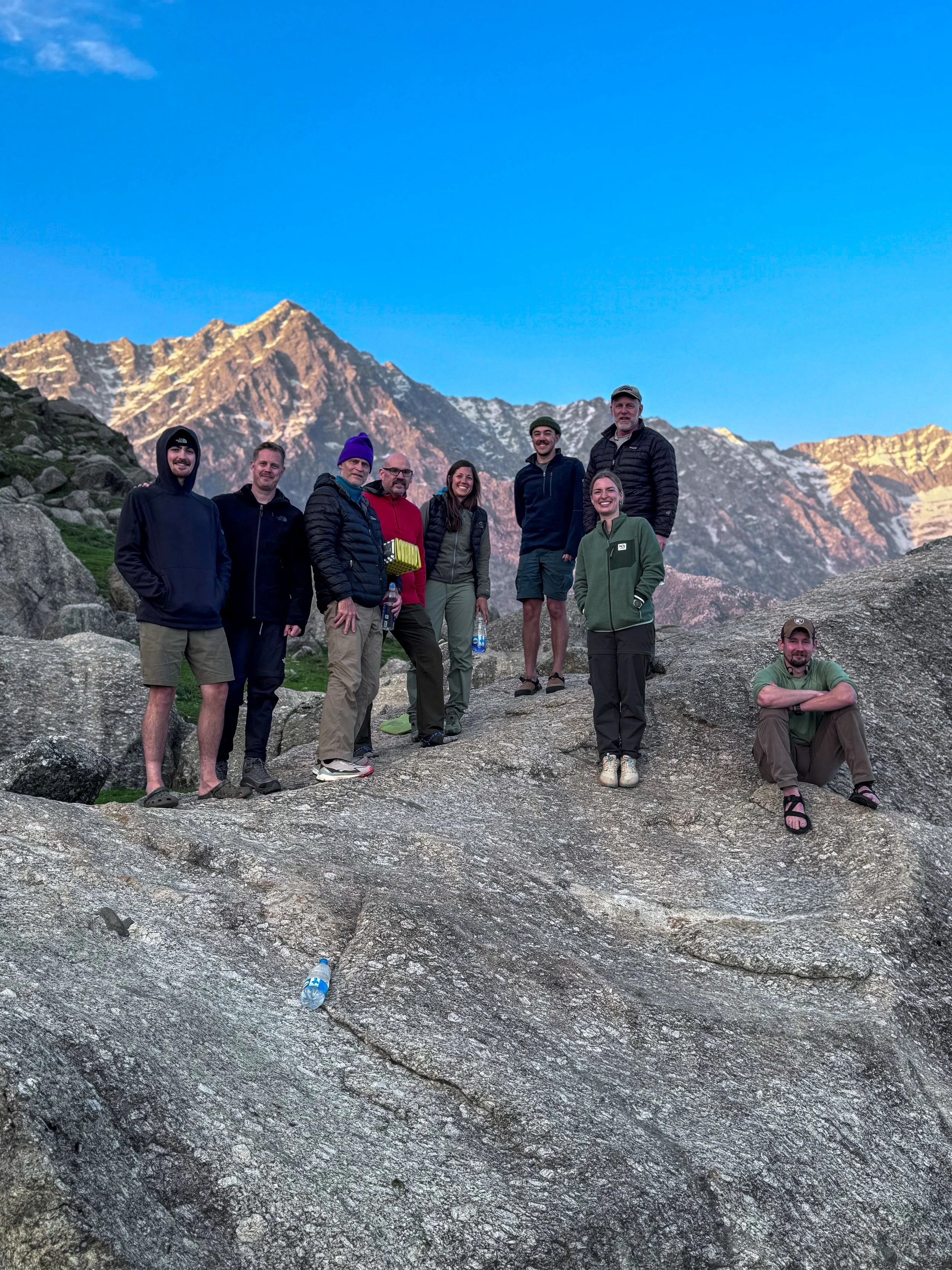 COTW Team on Mountain Trek
