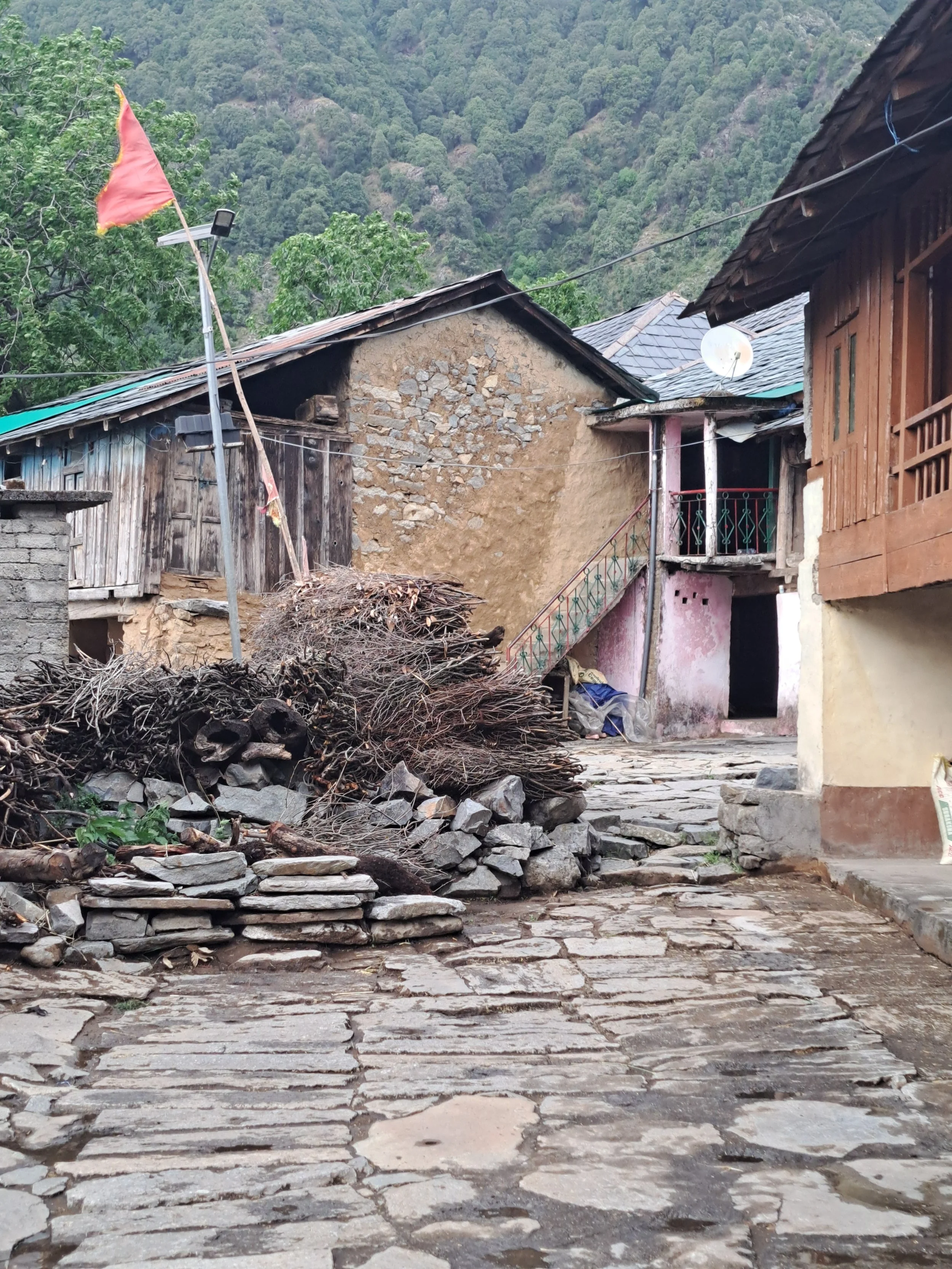 Visiting a Remote Village only Accessible by Foot