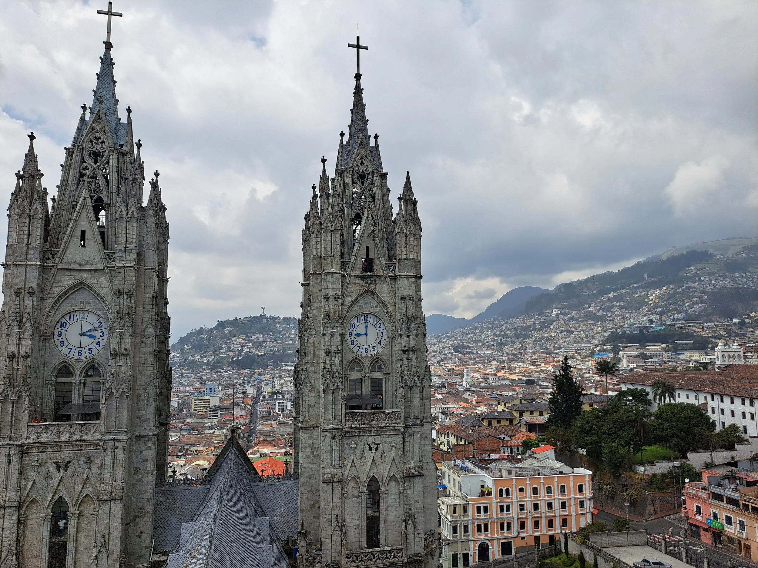 Exploring the capital city of Quito