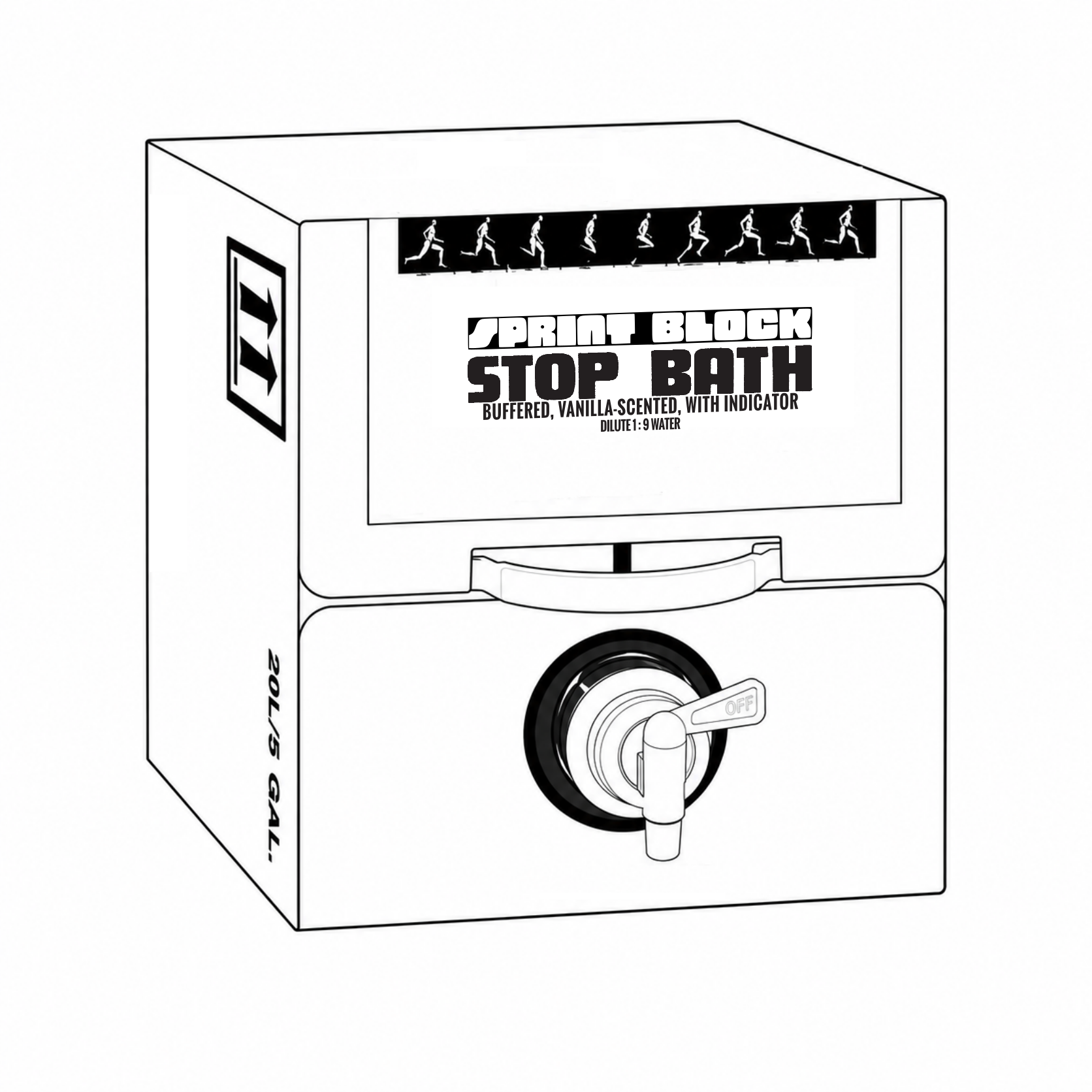 BLOCK Stop Bath