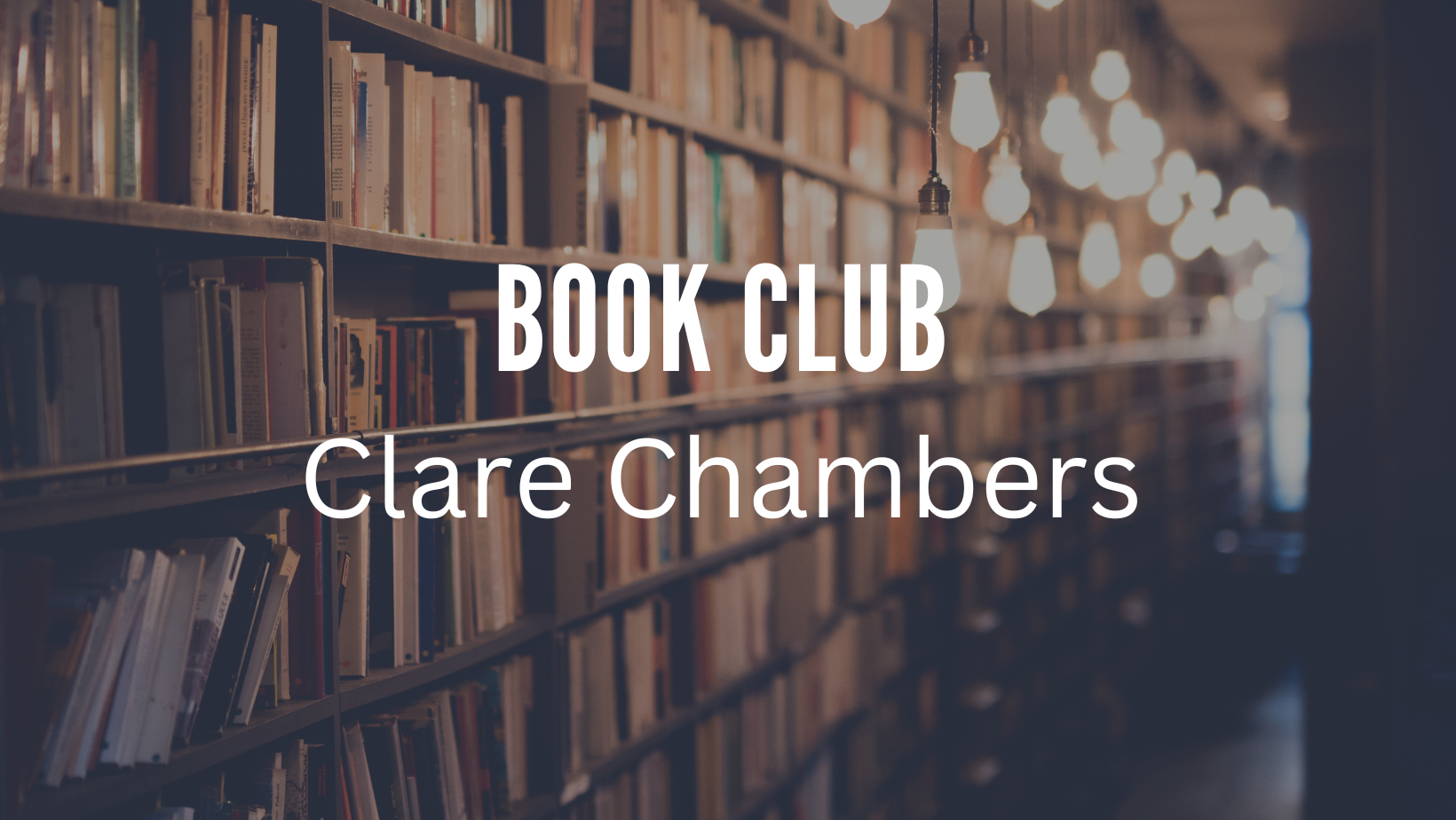Book Club with Claire Chambers