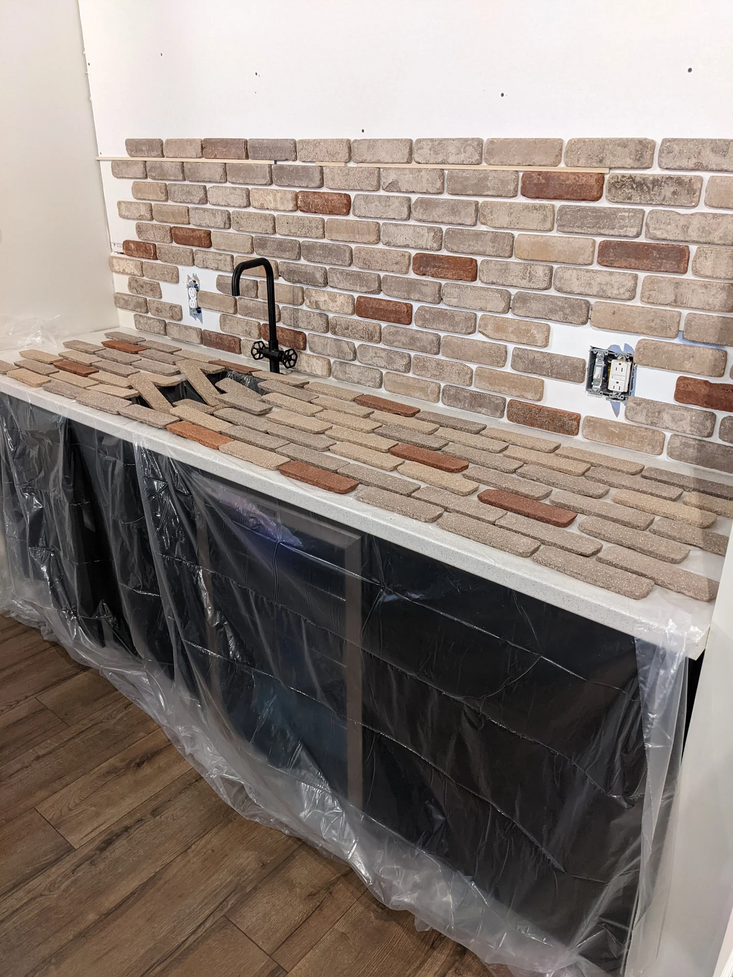 How to Install Brick Veneer — Olive & June