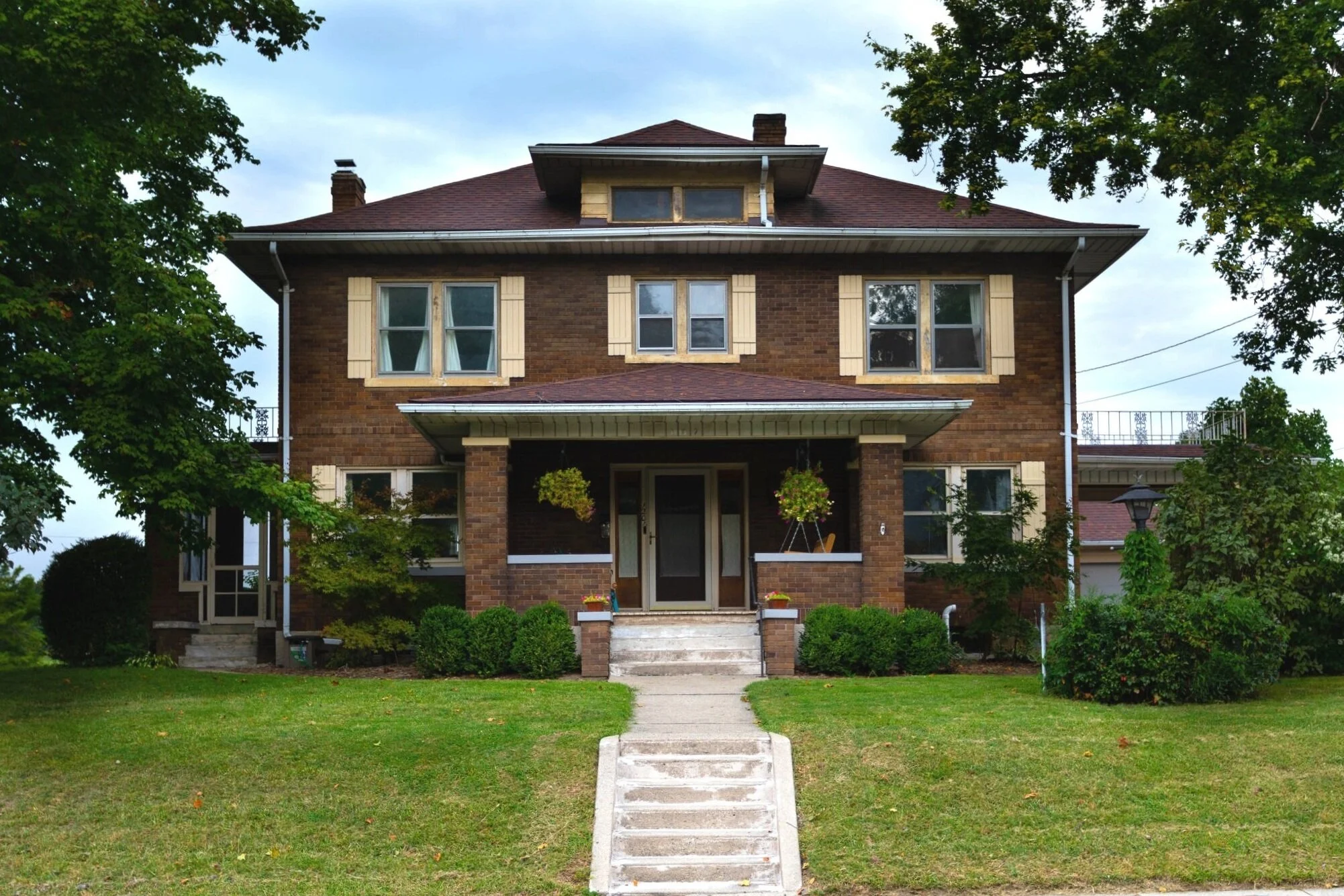 1927 American Foursquare — Olive & June Home: Bold, Functional Interior ...
