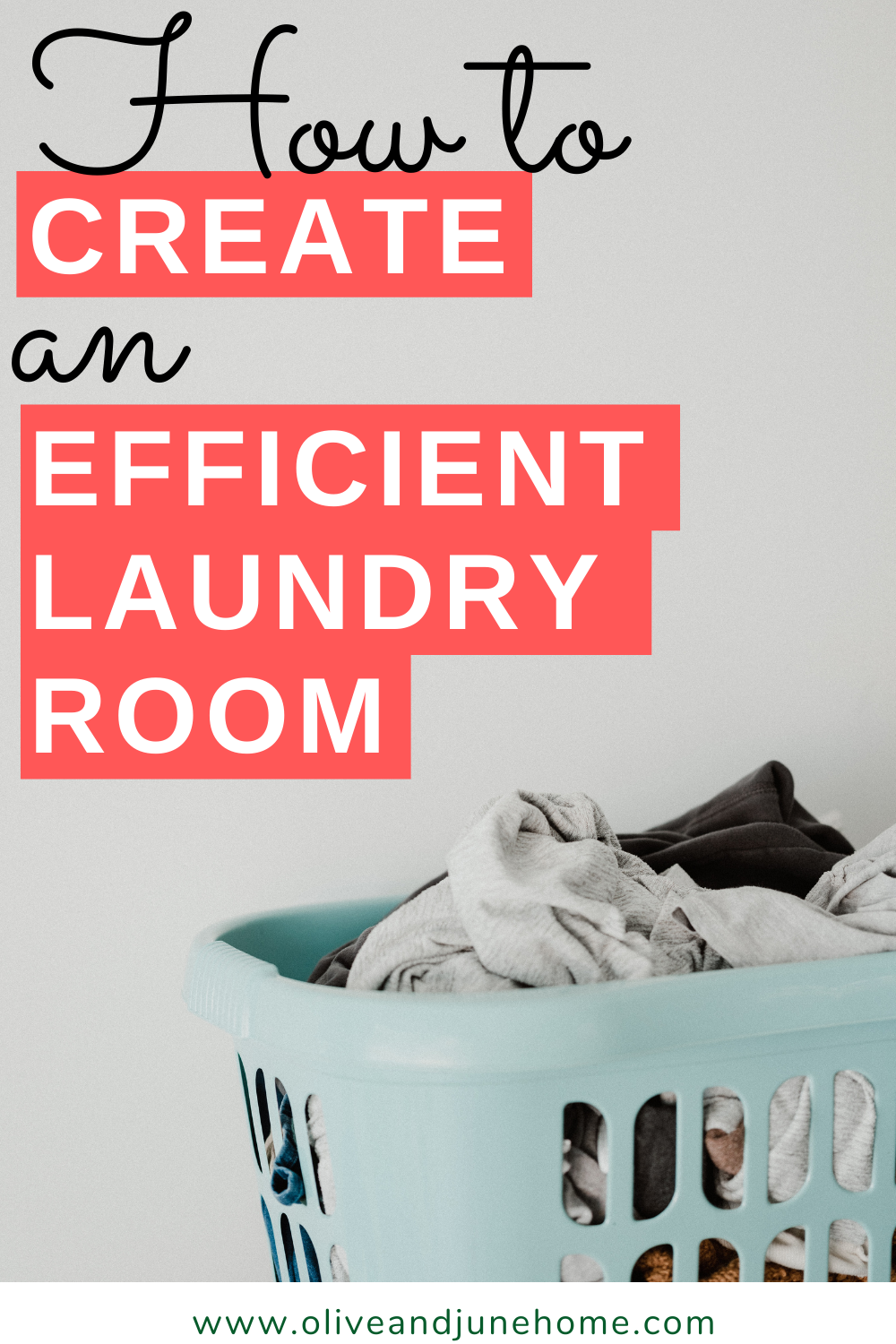 Creating a Functional and Stylish Laundry Room — Olive & June Home ...
