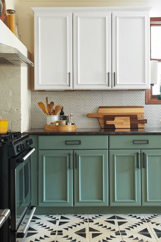 Green Kitchen Cabinet Inspiration — Olive & June Home: DIY Renovation ...