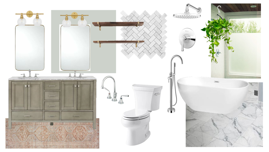 Master Bathroom Mood Board