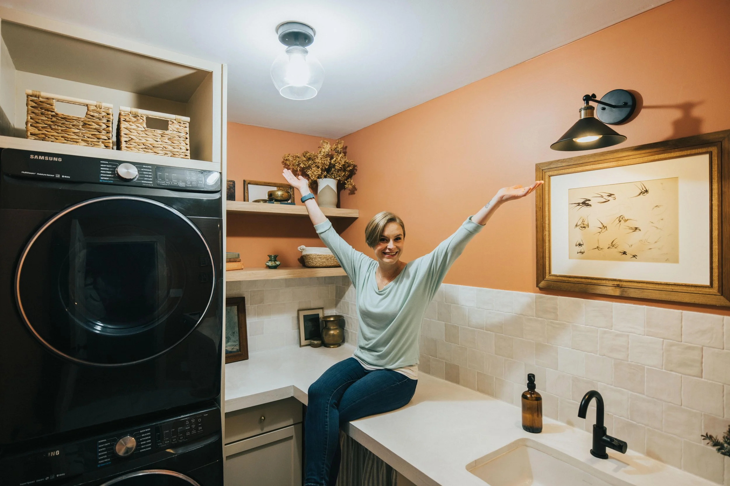 ORC Week 8 - Laundry Room Reveal