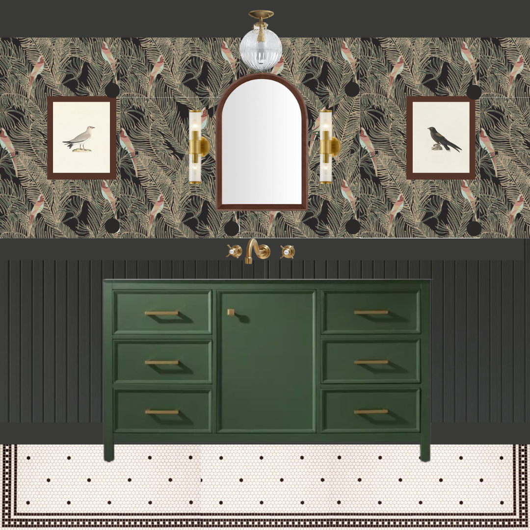 Half Bathroom Design