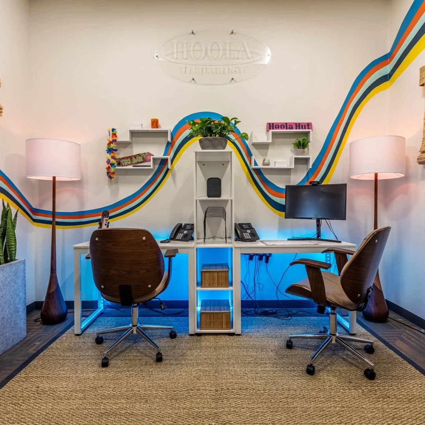 Tech Workspace: Maximalist Studio