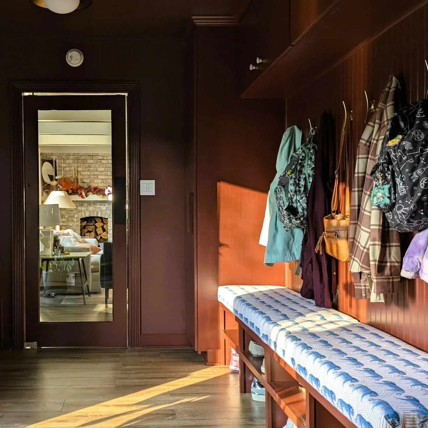 Warm Welcome Mudroom