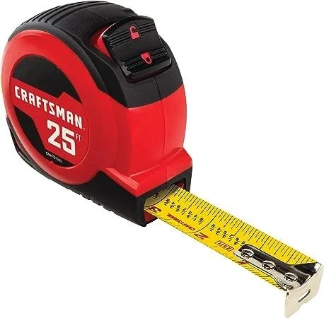 Red Craftsman tape measure