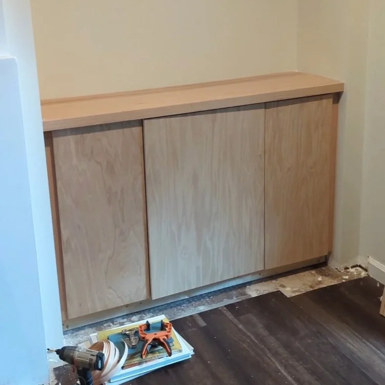 Fluted Cabinet Door DIY — Olive & June Home: Bold, Functional Interior ...