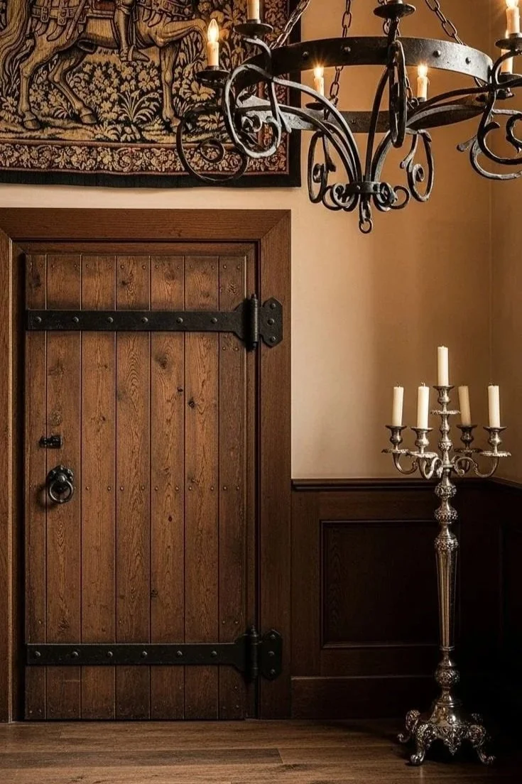 Chunky medieval door