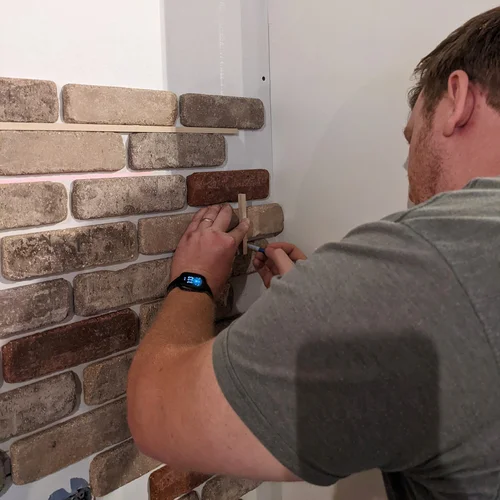 How to Install Brick Veneer — Olive & June