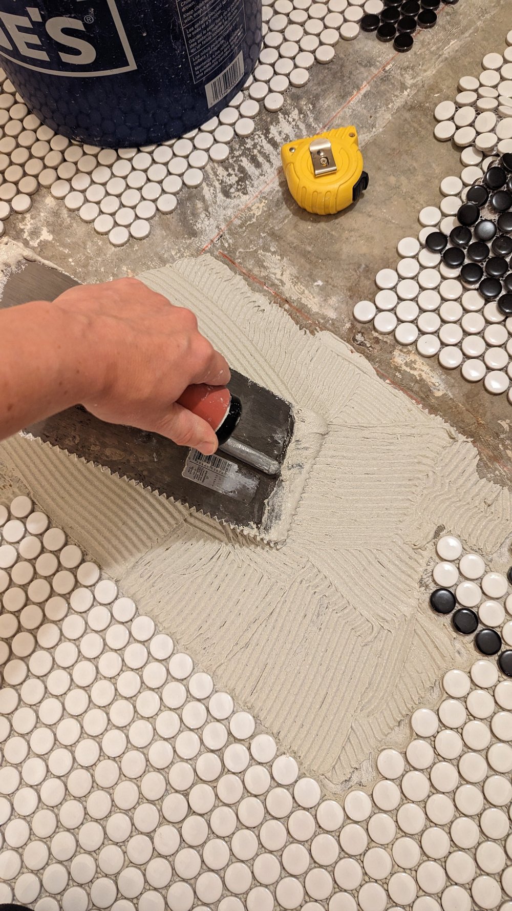 My Top Tips for Installing Penny Tile — Olive & June