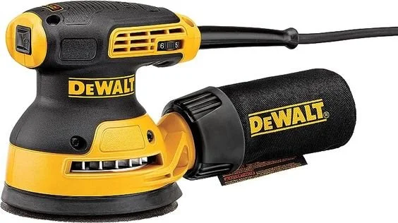 Corded Dewalt random orbital sander