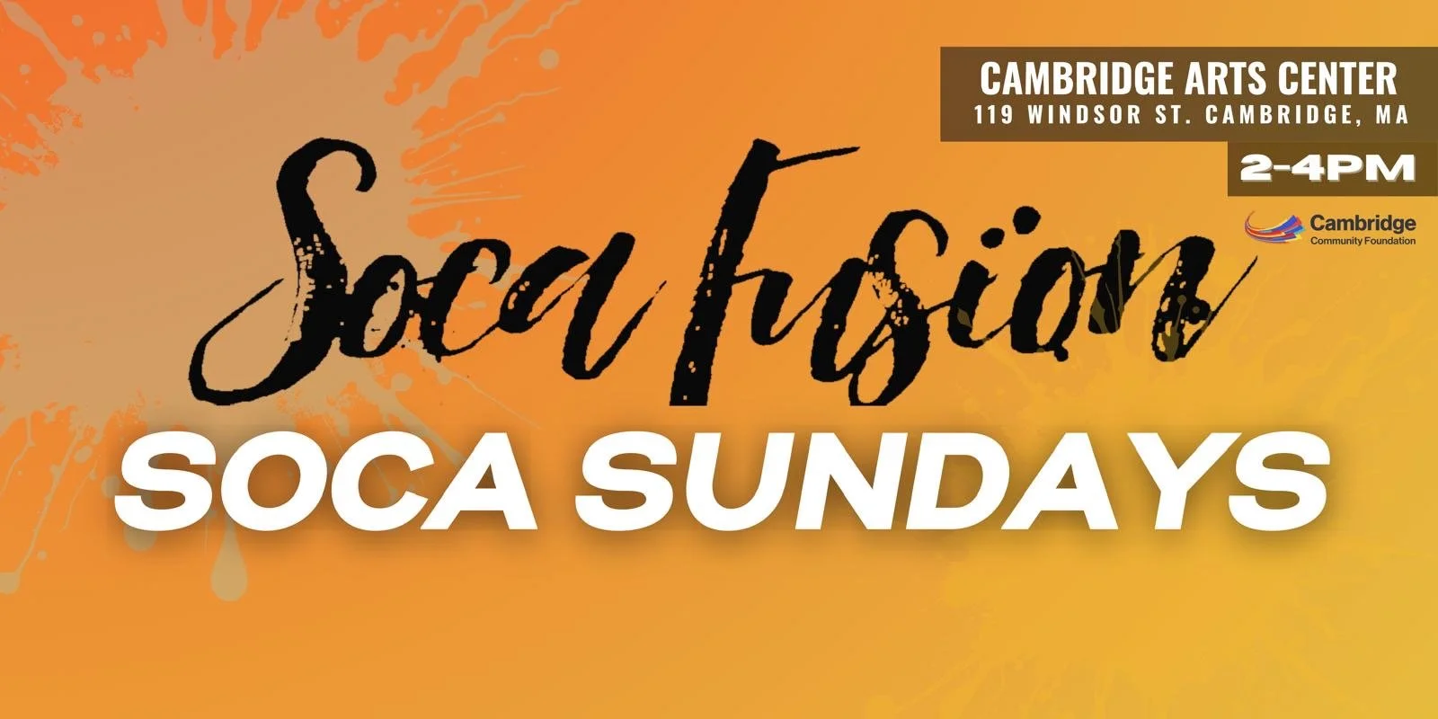 Soca Sundays Fall 2026!