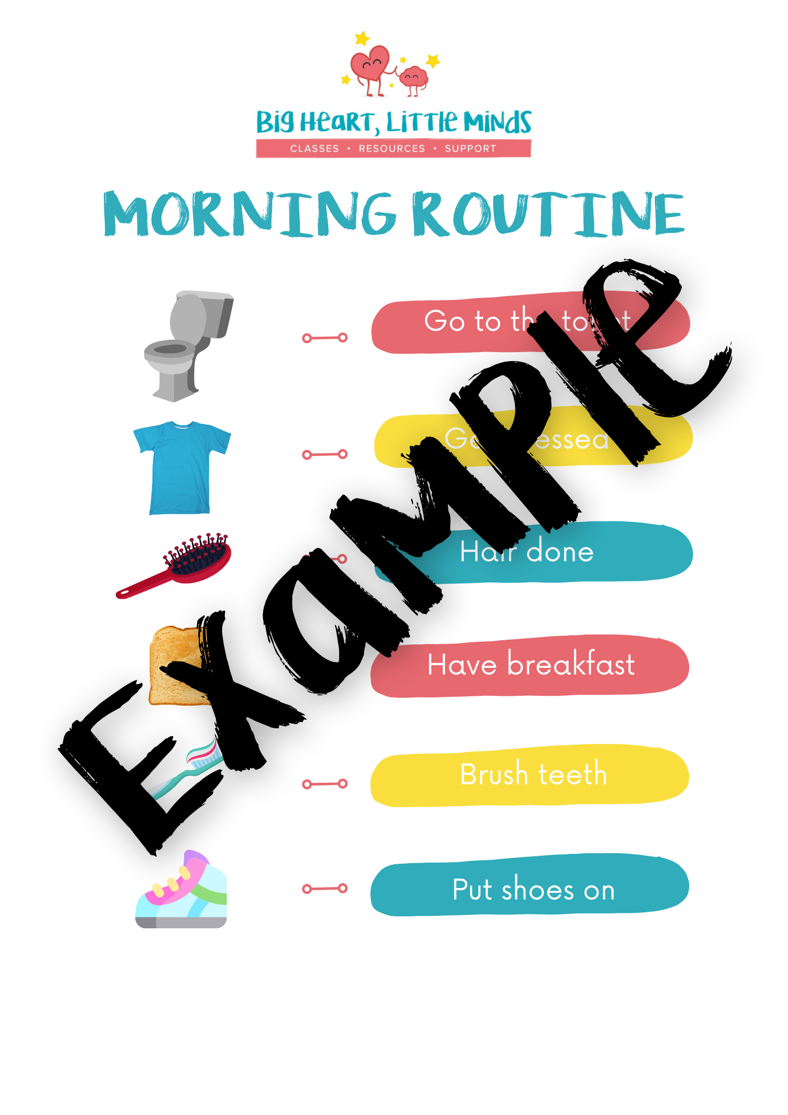 Cute Abstract Note Daily Schedule Illustration Poster.png