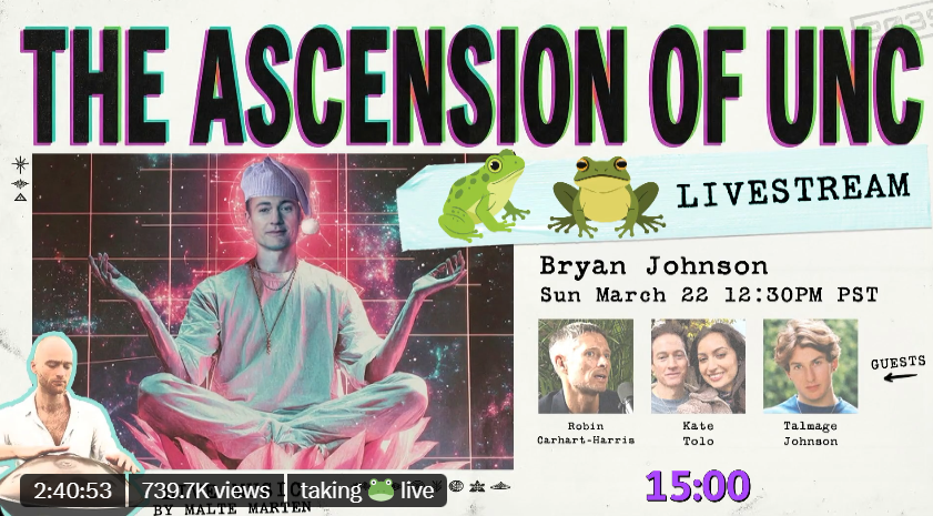 Are we optimising ourselves into emptiness? Reflections on Bryan Johnson