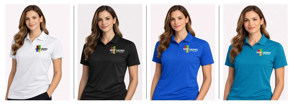NDT Hero Womens Polo Shirts.jpg