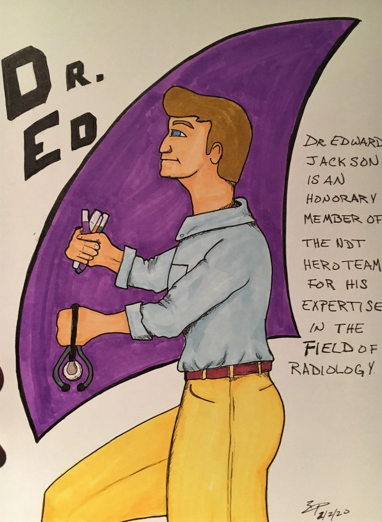 Dr. Ed Jackson - Friend to NDT
