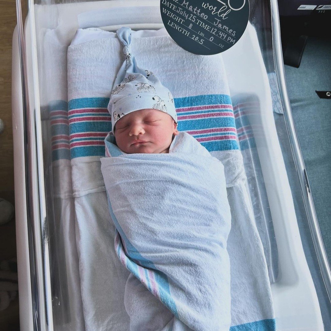 Life is full of &ldquo;firsts,&rdquo; but holding my grandson, Matteo, for the first time has been one of my best &ldquo;firsts&rdquo; yet. 

Thank you, @haleygack for being a terrific mom to him already. Your commitment to the healthiest possible pr