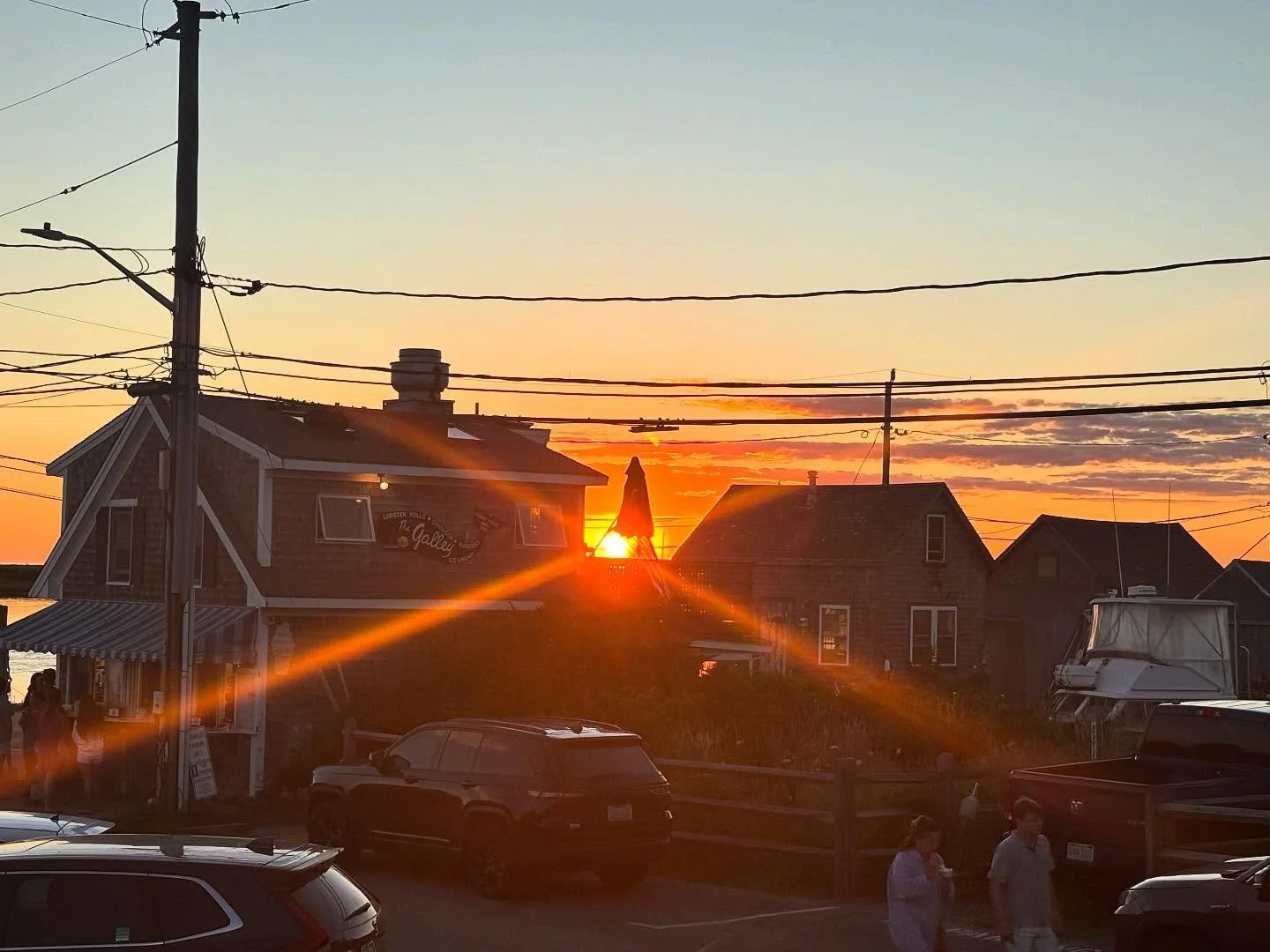 Menemsha sunset #Martha’sVineyard
