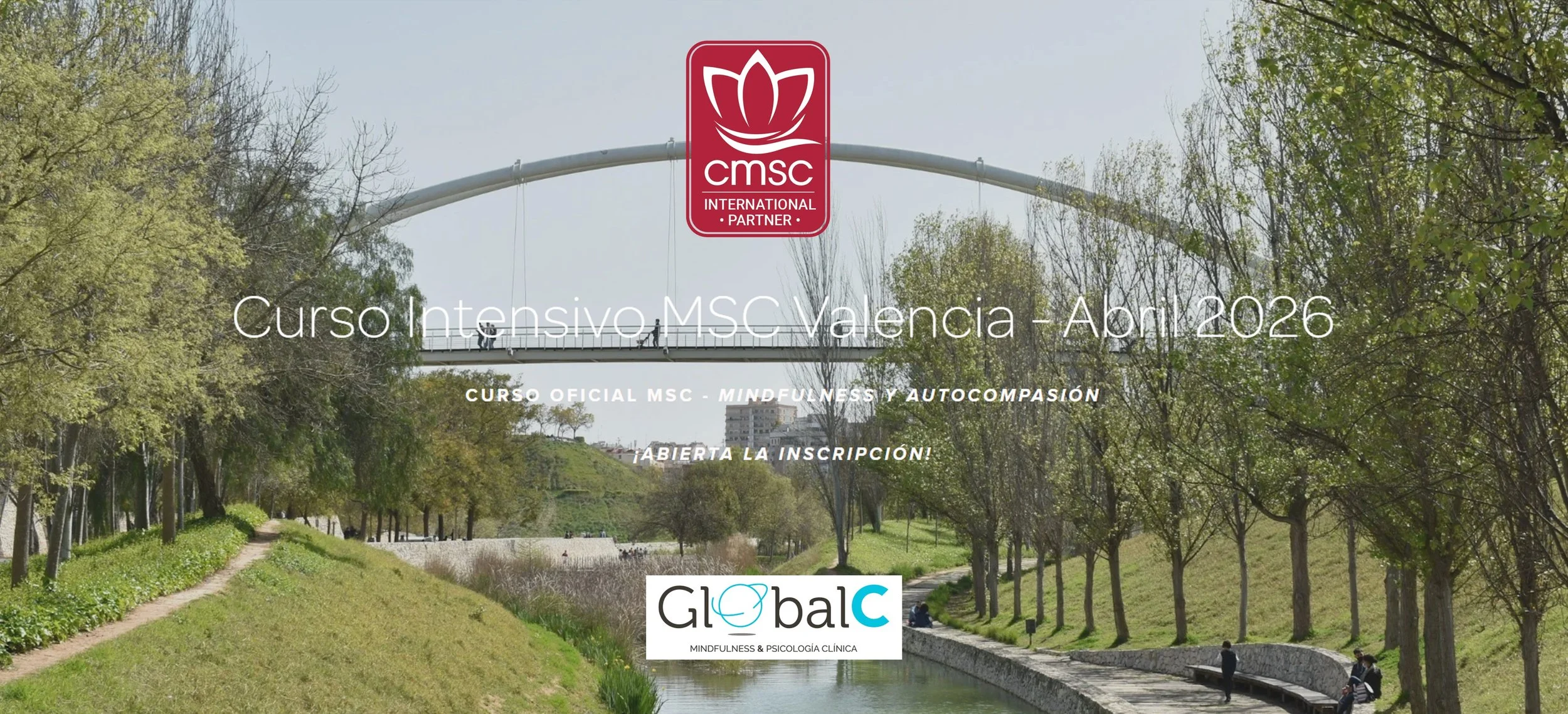 Curso MSC intensivo - Mindfulness y Autocompasión en Valencia - Abril 2026