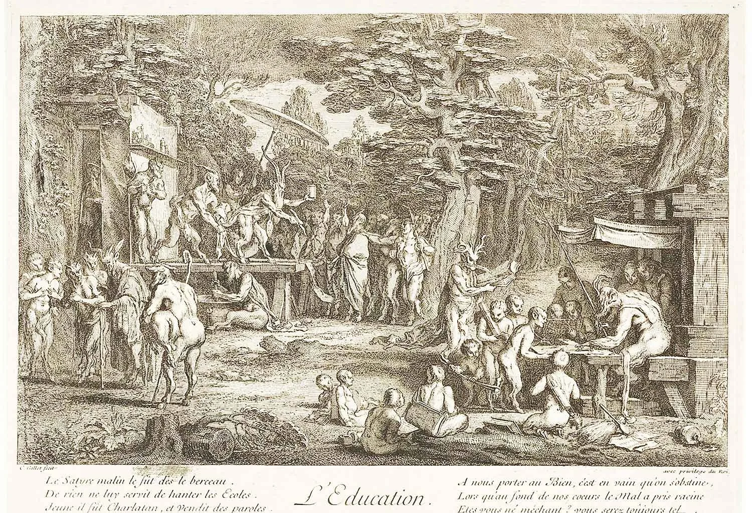 L'education, from The Lives of Satyrs