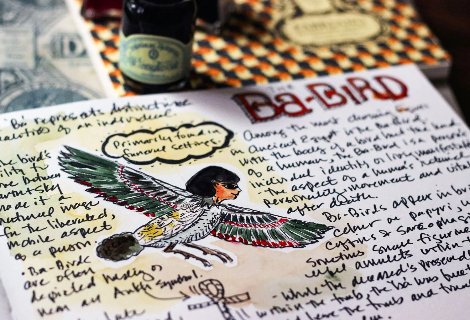 Enchanting Ba-birds of Ancient Egypt