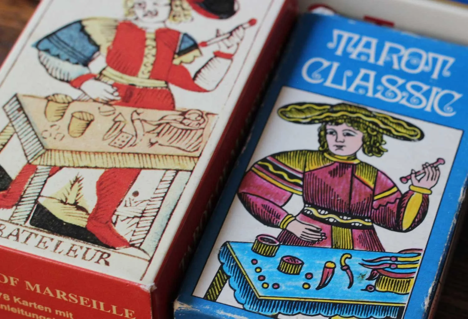 Marseille tarot decks.