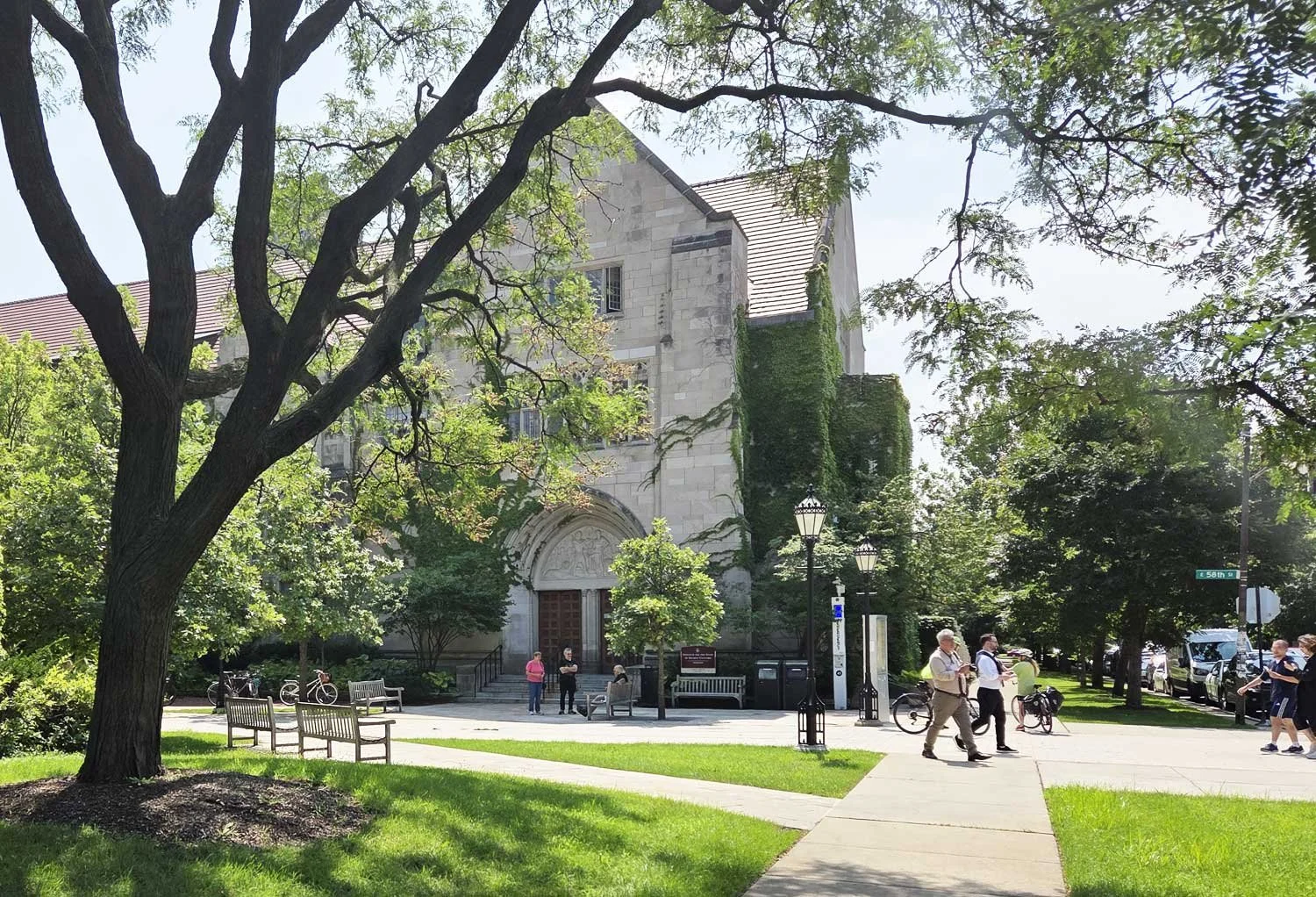 Exterior of ISAC at the University of Chicago.