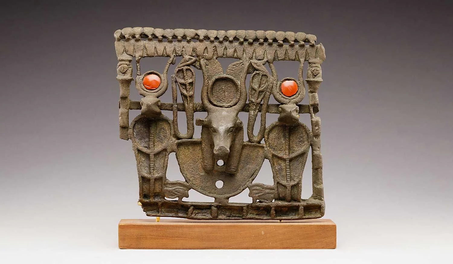 Pectoral with Bovine and cobras.