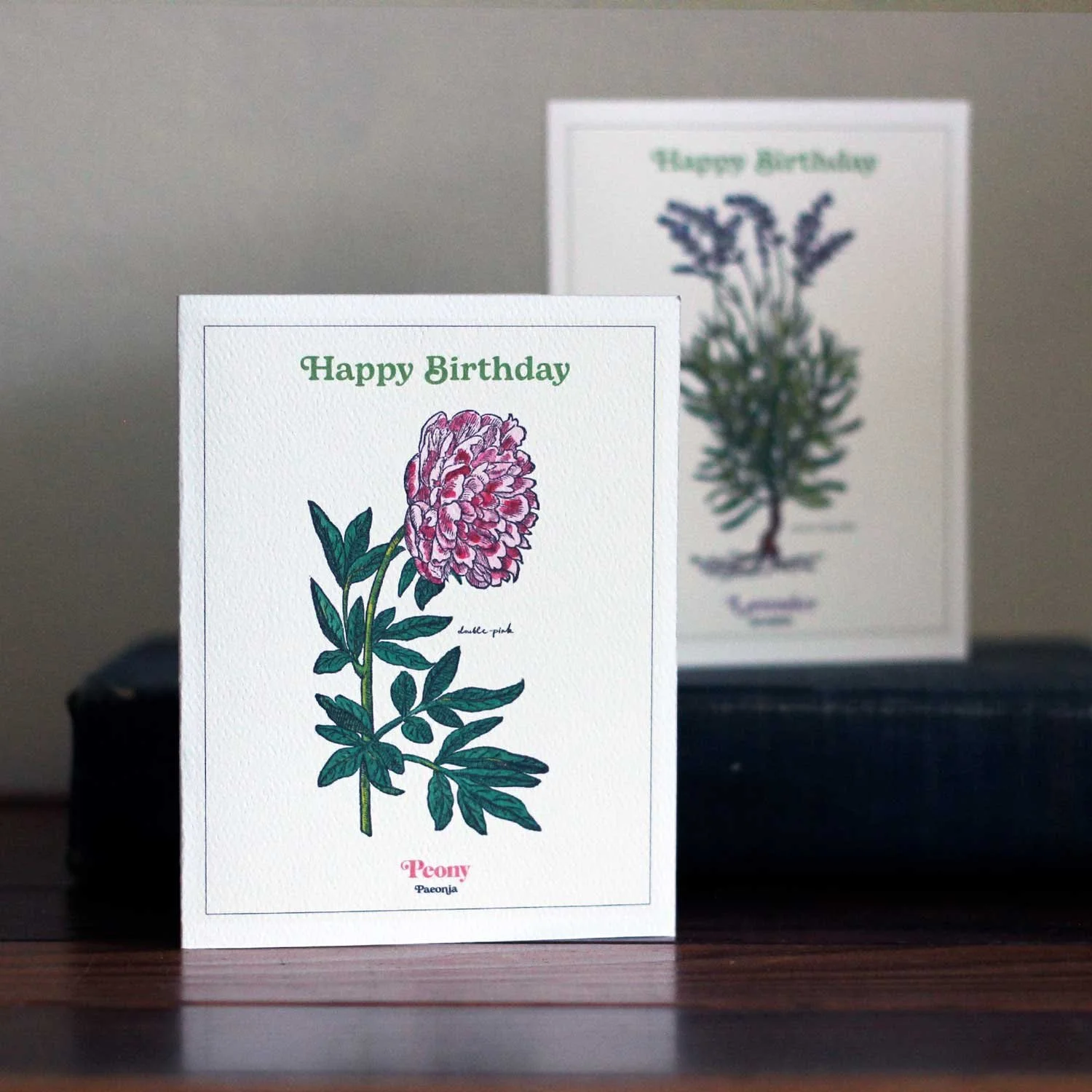 Birthday Botanical Cards, Set of 6